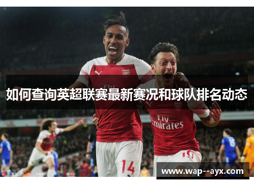 如何查询英超联赛最新赛况和球队排名动态